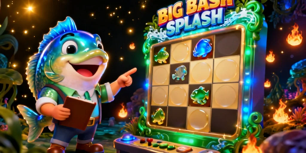 ภาพประกอบขั้นตอนการเล่นเกม บิ๊กแบสสแปลช