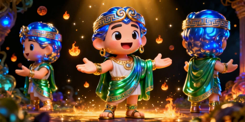 ภาพประกอบธีมและบรรยากาศของเกม ประตูโอลิมปัส