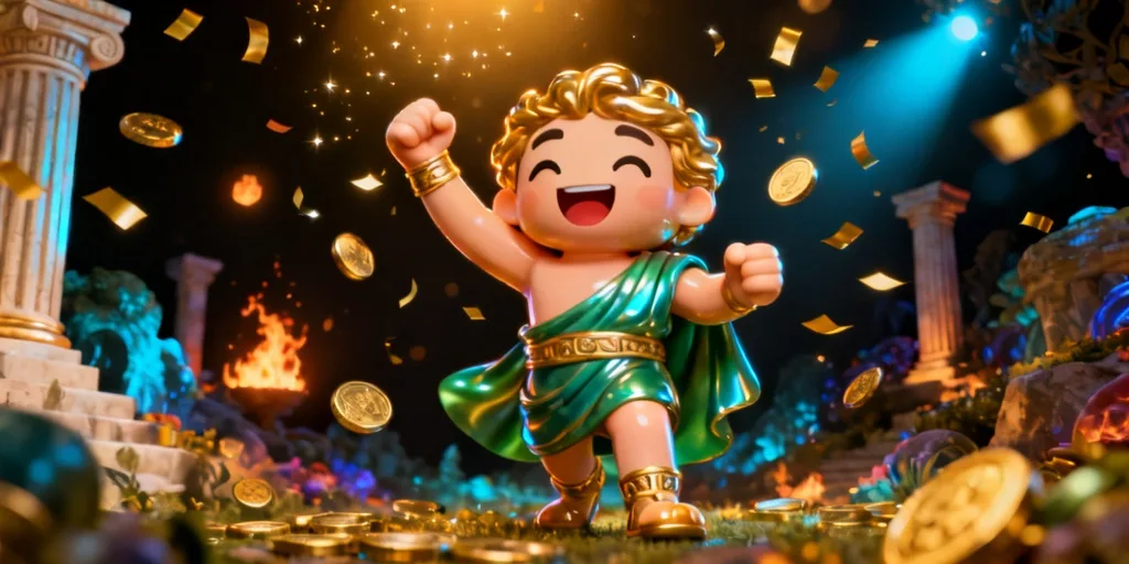 ภาพประกอบคำแนะนำส่งท้ายสำหรับเกม ประตูโอลิมปัส